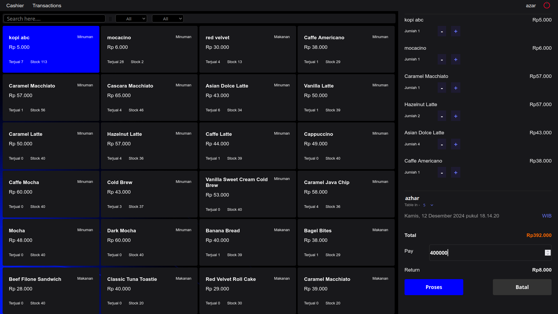 RIZE CAFE CASHIER image 2